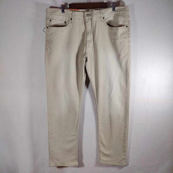 NWT Goodfellow & Co The Every Wear Pants Men's 40x30 Stretch Slim Chino Biege - Picture 1 of 14
